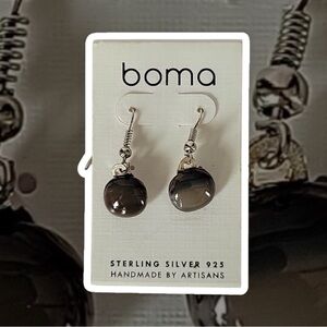 Boma sterling silver gemstone earrings